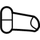 GM 23381596 Fender Mounting Bracket, Front
