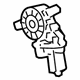 GM 84568367 Window Motor, Front Driver Side