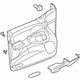 GM 15123929 Door Trim Panel, Front Passenger Side