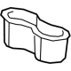 GM 84238053 Cup Holder, Jet Black, Front
