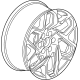 GM 84604786 Wheel, Alloy
