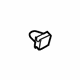 GM 25922732 Lower Molding Fastener, Outer