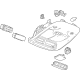 GM 42751403 Overhead Console