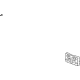 GM 42679722 License Bracket, Passenger Side