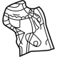 GM 84234134 Tail Lamp Pocket, Passenger Side