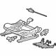 GM 84171930 Cushion Frame, Front