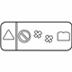GM 94567000 Fan Label