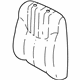 GM 88991951 Seat Back Cover, Gray