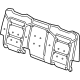 GM 84066330 Seat Back Pad, Rear