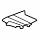 GM 25867448 Track Cover, Titanium