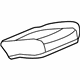 GM 22958252 Cushion Cover, Titanium, Rear
