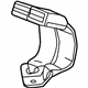 GM 84517461 Buckle, Black, Rear Driver Side