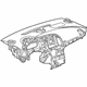 GM 13493529 Instrument Panel, Silver