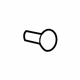 GM 22662379 Lower Quarter Trim Retainer