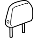 GM 84593769 Headrest, Brown, Front