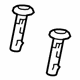 GM 94516865 Headrest Guide