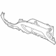 GM 84370502 Lower Trim Panel, Jet Black, Passenger Side