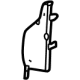 GM 84876437 Upper Baffle, Lower Driver Side