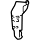 GM 85532604 Side Reinforcement Filler Panel, Driver Side