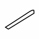 GM 96412074 Inner Molding