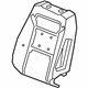 GM 84462132 Seat Back Pad, Front Driver Side