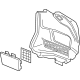 GM 84343036 Trunk Side Trim, Black Diamon, Rear Passenger Side