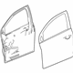 GM 42349032 Door Shell, Front Driver Side