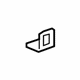 GM 22629828 Seat Belt Anchor
