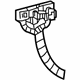 GM 15796129 Harness, Rear Passenger Side