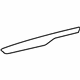 GM 15243589 Upper Molding, Front Passenger Side