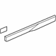 GM 22763773 Lower Molding, Black, Front Driver Side