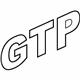 GM 15290128 Nameplate, Rear