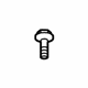 GM 11519831 Tank Strap Bolt
