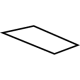 GM 84318648 Tray Mat, Passenger Side