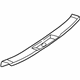 GM 15147801 Sill Plate, Rear