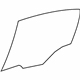 GM 92250659 Door Glass