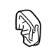 GM 25766856 Wedge, Rear