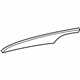 GM 20850713 Upper Molding, Front Driver Side