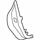 GM 25843843 Rear Cover, Front Driver Side