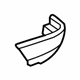 GM 22824678 Trim Molding, Black, Front Passenger Side