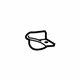 GM 23297976 Rear Rail Center Bracket, Driver Side