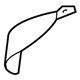 GM 13247824 Heat Shield, Driver Side