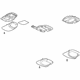 GM 10447483 Console Assembly