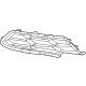 GM 84955040 Inner Grille, Lower Driver Side