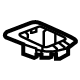 GM 84823656 Defroster Panel Hole Cover, Jet Black