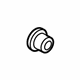 GM 11570768 Bezel Bolt, Driver Side