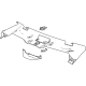 GM 84797953 Header Trim, Black