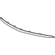 GM 84636623 Upper Molding, Black