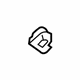GM 23130971 Sunvisor Support