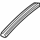GM 12362938 Weatherstrip, Front Passenger Side
